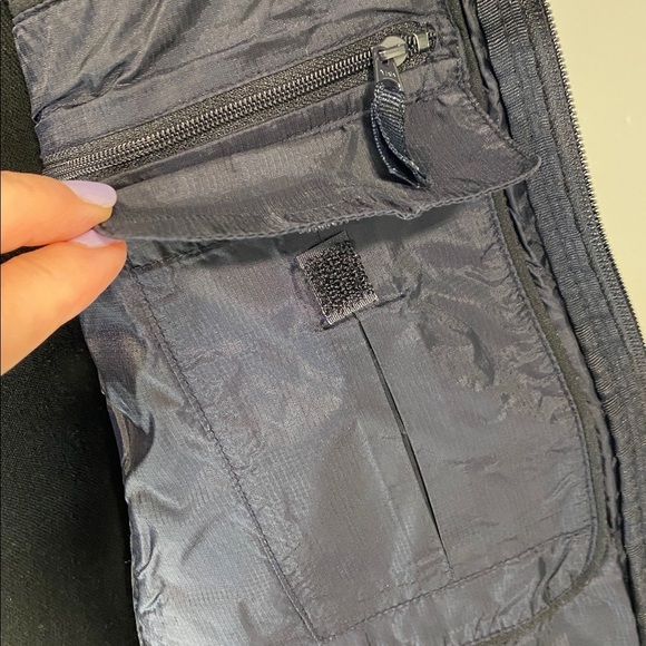 Lands End Jacket Fleece Cabincore Hiking Outdoors Fall Winter Black Size 14-16 - Picture 10 of 13